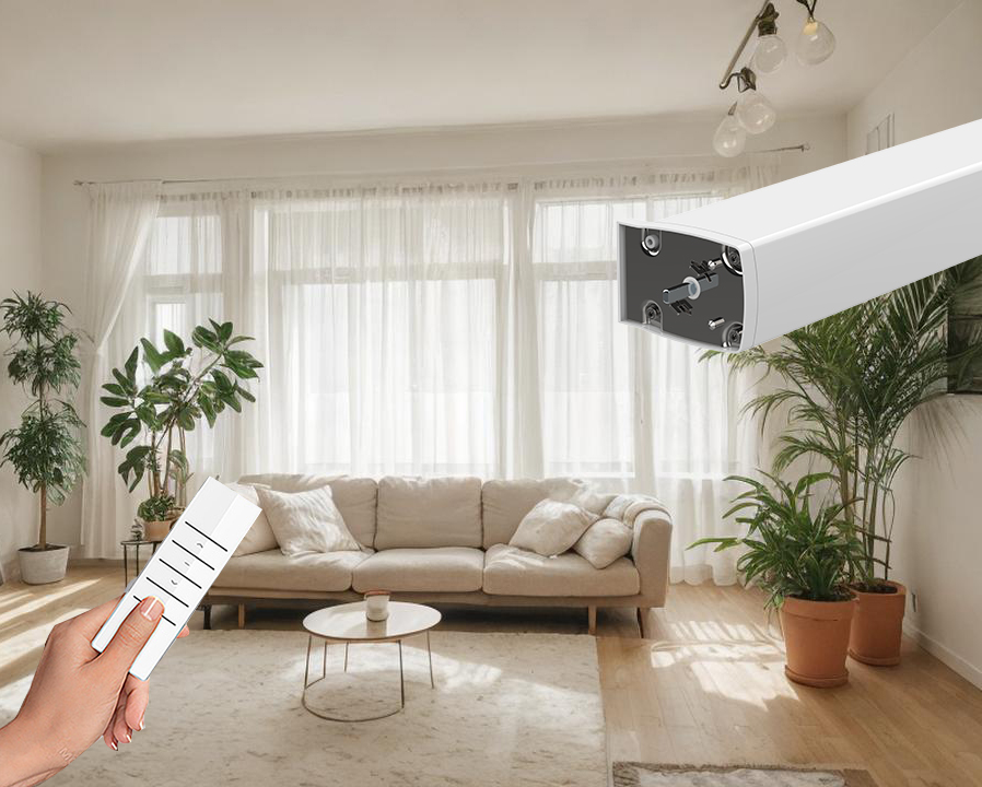 Motor de cortina: a vida inteligente começa com cortinas
