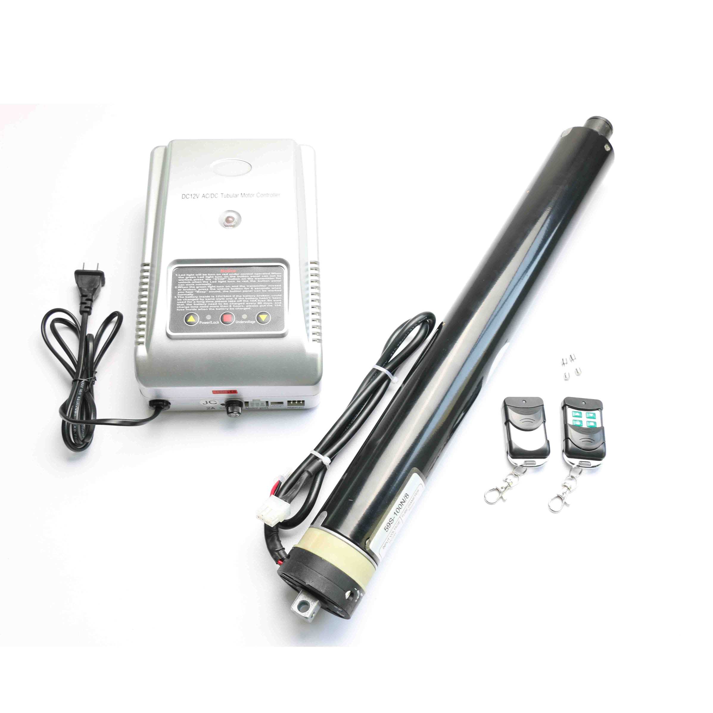 Big Torque 59mm Motor tubular DC para tampa da piscina