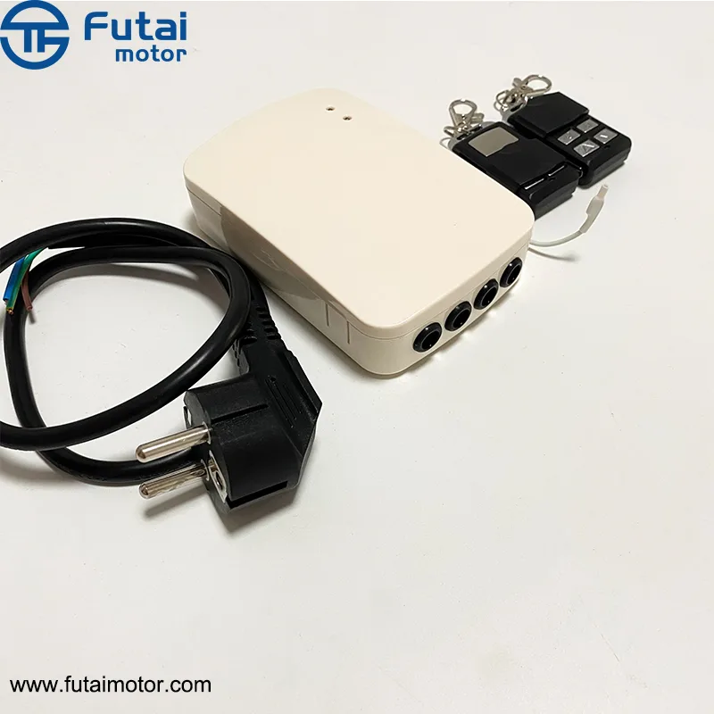 Controlador de porta de garagem com receptor de borda de segurança